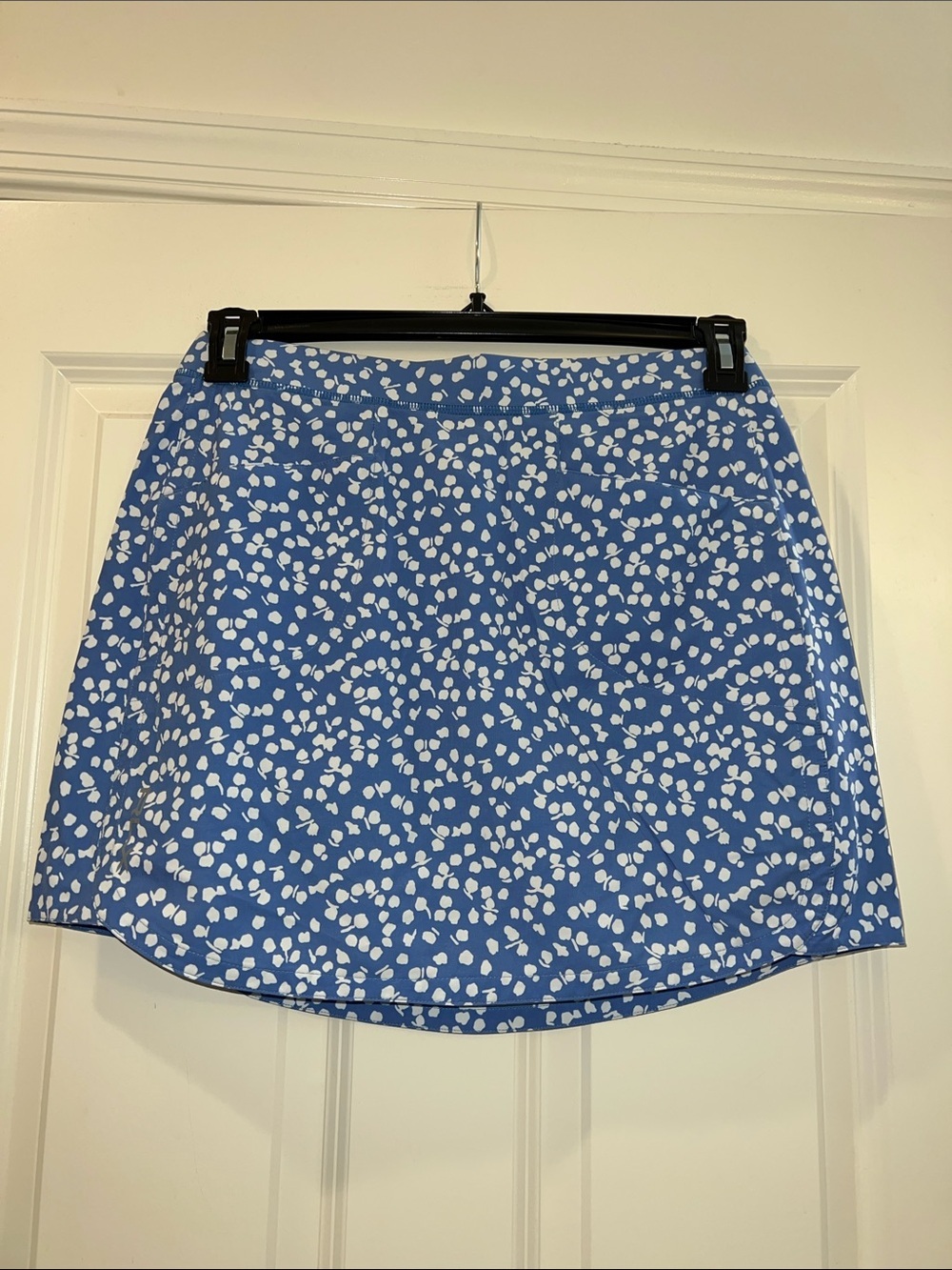 Ralph Lauren Blue and White Printed Skort